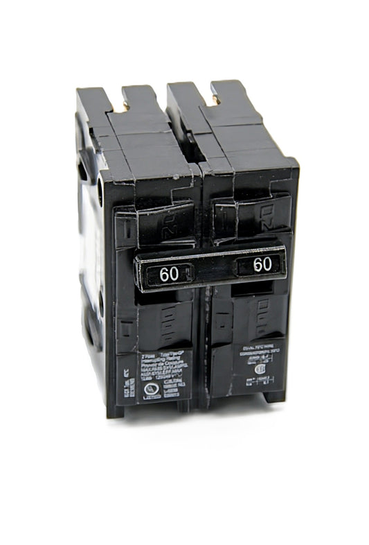 Siemens QT260 Circuit Breaker 2-Pole 60 Amps 240V AC Push-On
