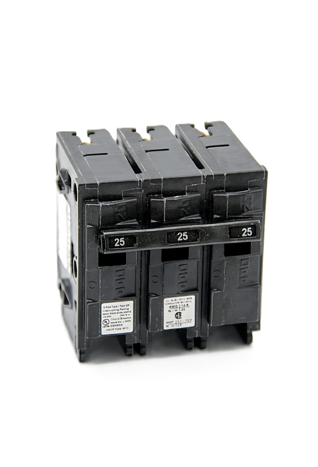 Siemens Q325 Circuit Breaker 25 Amps 240V AC Push-On